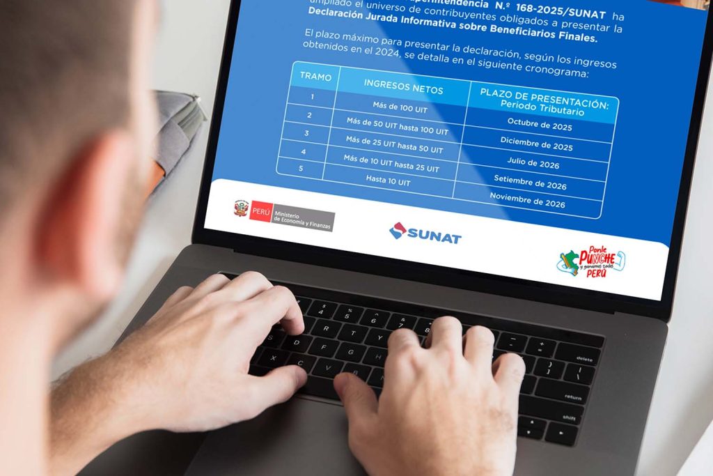 declaración de beneficiario final